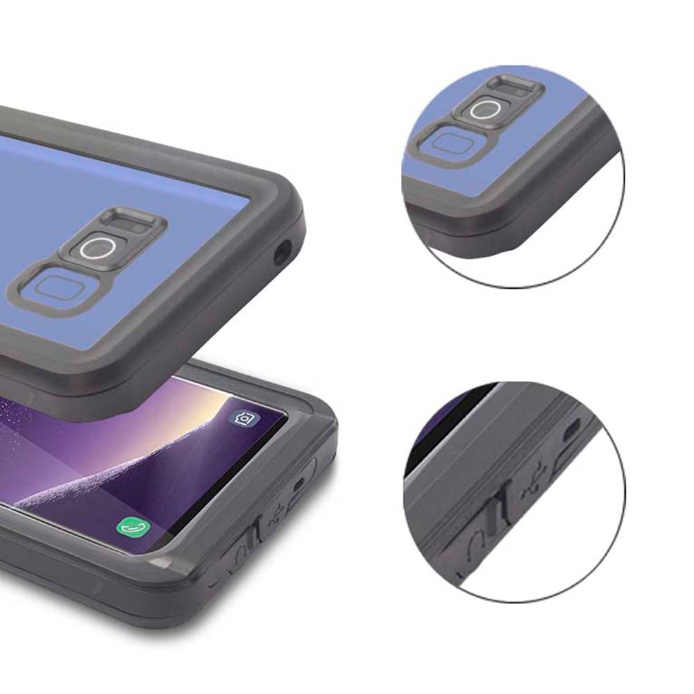 FS Series For Samsung Galaxy S8+ Diving Case IP68 Waterproof Sports Snowproof Clear Phone Cover FS Series For Samsung Galaxy S8+ Diving Case IP68 Waterproof Sports Snowproof Clear Phone Cover